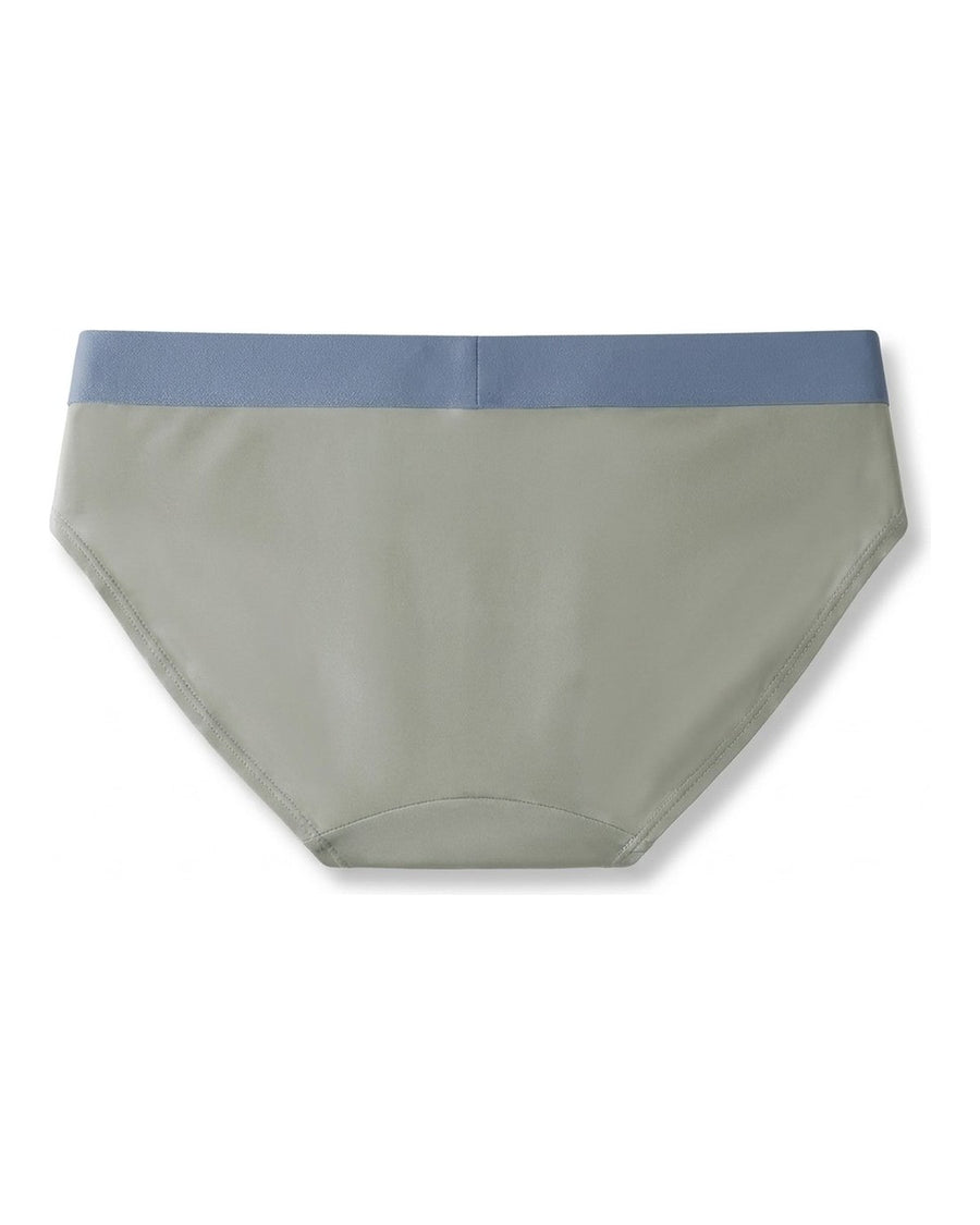 Men's Seamless Silky Microfibre Briefs – back