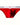 Men's Low-Rise Cotton Briefs in Colours – red brief, front view