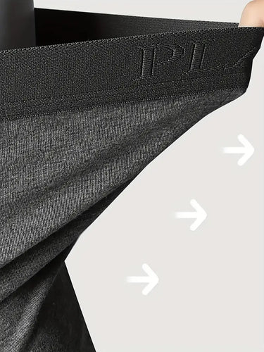 SET DI 3 BOXER DA UOMO IN COTONE, ALTA ELASTICITÀ
