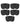 Herretrusser med pouch i silkeagtig mikrofiber – pakke med 5 stk., 5x sort