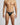 Slip uomo in nylon a vita bassa – indossato, davanti