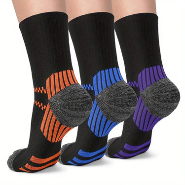 Set 3 Paia Calzini a Compressione - Sportivi e Medici