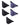 Men's Low-Rise Silky Microfibre Briefs – pack of 5 pieces, 3x black + 2x navy blue