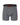 Men's Cotton Sports Boxer Briefs with Fly – dark grey boxer, front