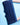 Men's Perforated Silk-Feel Boxer Briefs – navy blue boxer held open