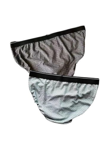 SET DI 2 SLIP UOMO IN SETA DI GHIACCIO - ULTRA SOTTILI E TRASPIRANTI