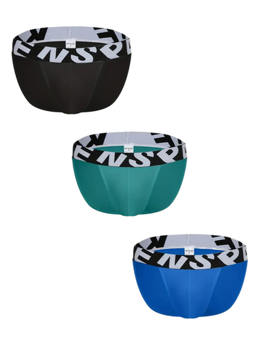SET DI 3 SLIP UOMO IN FIBRA DI BAMBÙ - ALTA ELASTICITÀ