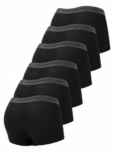 SET DI 6 BOXER UOMO - SPORTIVI E TRASPIRANTI