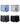 SET DI 4 BOXER DA UOMO TRASPIRANTI SENZA CUCITURE TAGLIA FORTI
