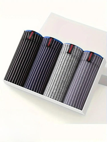 SET DI 4 BOXER IN COTONE MORBIDO E TRASPIRANTE