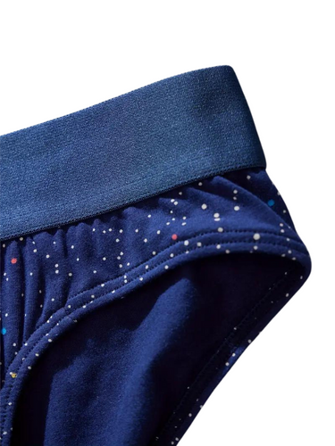 SET DI 5 SLIP DA UOMO MULTICOLORI IN COTONE