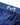 Men's Speckled Cotton Briefs – close-up of the navy brief's waistband