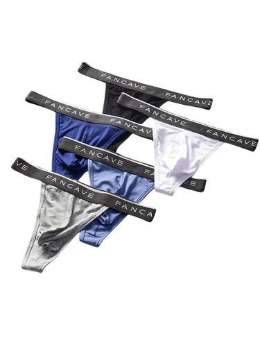 SET DI 5 TANGA DA UOMO SEXY, TRASPIRANTI E ELASTICIZZATI