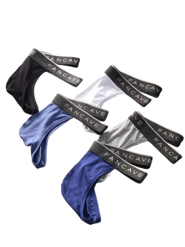 SET DI 5 TANGA DA UOMO SEXY, TRASPIRANTI E ELASTICIZZATI