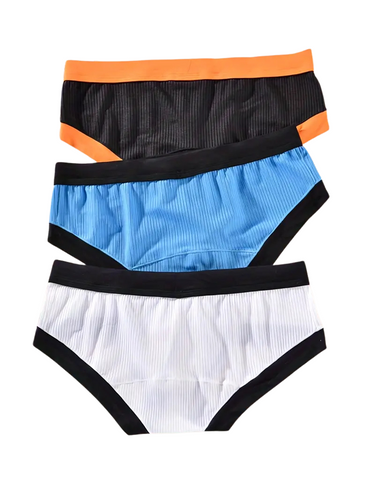 SET DI 3 SLIP SEXY DA UOMO - COMODI E TRASPIRANTI