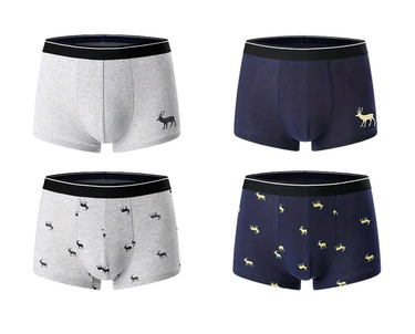 SET DI 4 BOXER UOMO - SEXY, COMODI E TRASPIRANTI