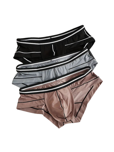 SET DI 3 SLIP UOMO TRENDY - TRASPIRANTI E SEXY
