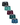 Men's Boxer Briefs with Contrast Piping – the 5 boxers: black, aqua, burgundy, dark green, petrol blue