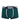 Men's Boxer Briefs with Contrast Piping – dark green boxer, front