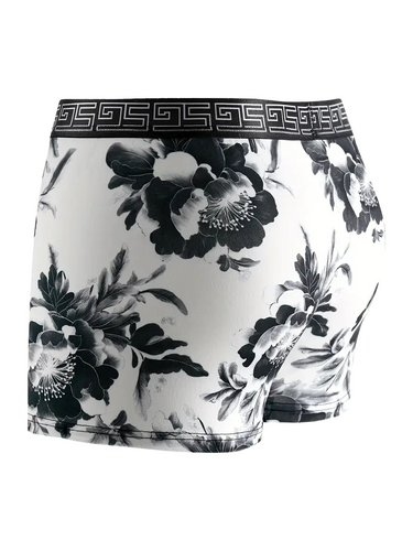 SET DI 5 BOXER UOMO FLOREALI - ASCIUGATURA RAPIDA
