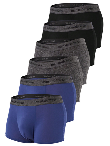 SET DI 6 BOXER UOMO - SPORTIVI E TRASPIRANTI