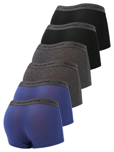 SET DI 6 BOXER UOMO - SPORTIVI E TRASPIRANTI