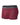 Men's Plain Stretch Boxer Briefs – burgundy boxer, front