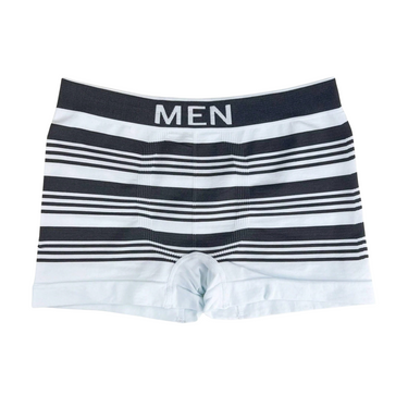 SET DI 5 BOXER UOMO - FANTASIE A RIGHE E LETTERE