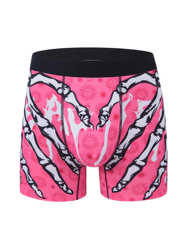 SET DI 4 BOXER UOMO - STAMPA ARTIGLIO