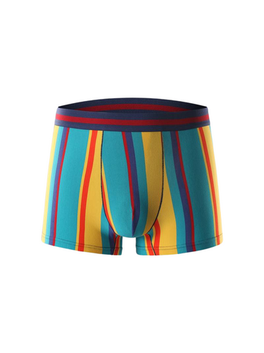 SET DI 5 BOXER UOMO A RIGHE - MORBIDI E SENZA CUCITURE
