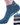 Unisex Cotton Ankle Socks – petrol blue sock worn