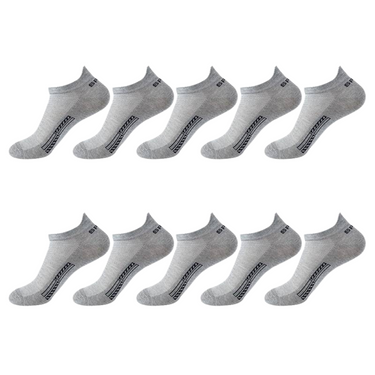 SET DI 10 CALZINI UNISEX IN COTONE - COMODI E TRASPIRANTI