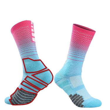 Set 4 Paia Calzini Sportivi a Compressione - Imbottiti e Traspiranti