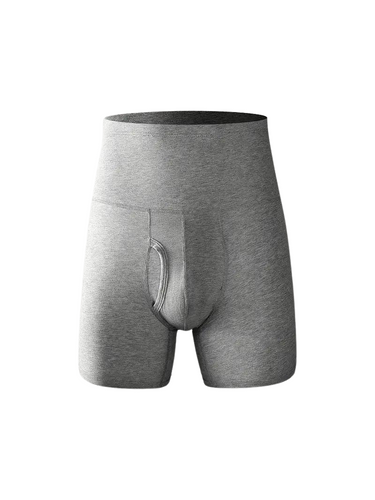 SET DI 5 BOXER DA UOMO IN COTONE, CON LUNGHEZZA ESTESA