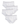 Slip uomo bianchi in cotone – 4 slip bianchi uno sull'altro
