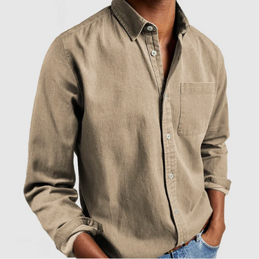 Lugino - Camicia di cotone per uomini