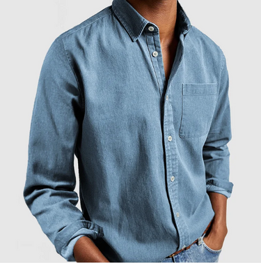 Lugino - Camicia di cotone per uomini