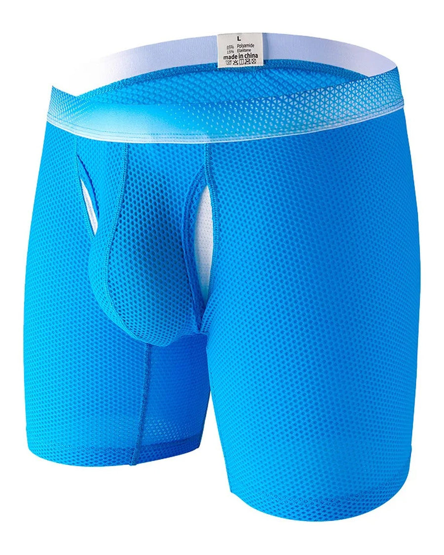Boxer lunghi uomo a rete – davanti