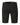 Men's Long-Leg Stretch Sports Boxers – black boxer, front