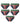 Men's Seamless Silky Microfibre Briefs – pack of 5 pieces, 5x dusty pink/green