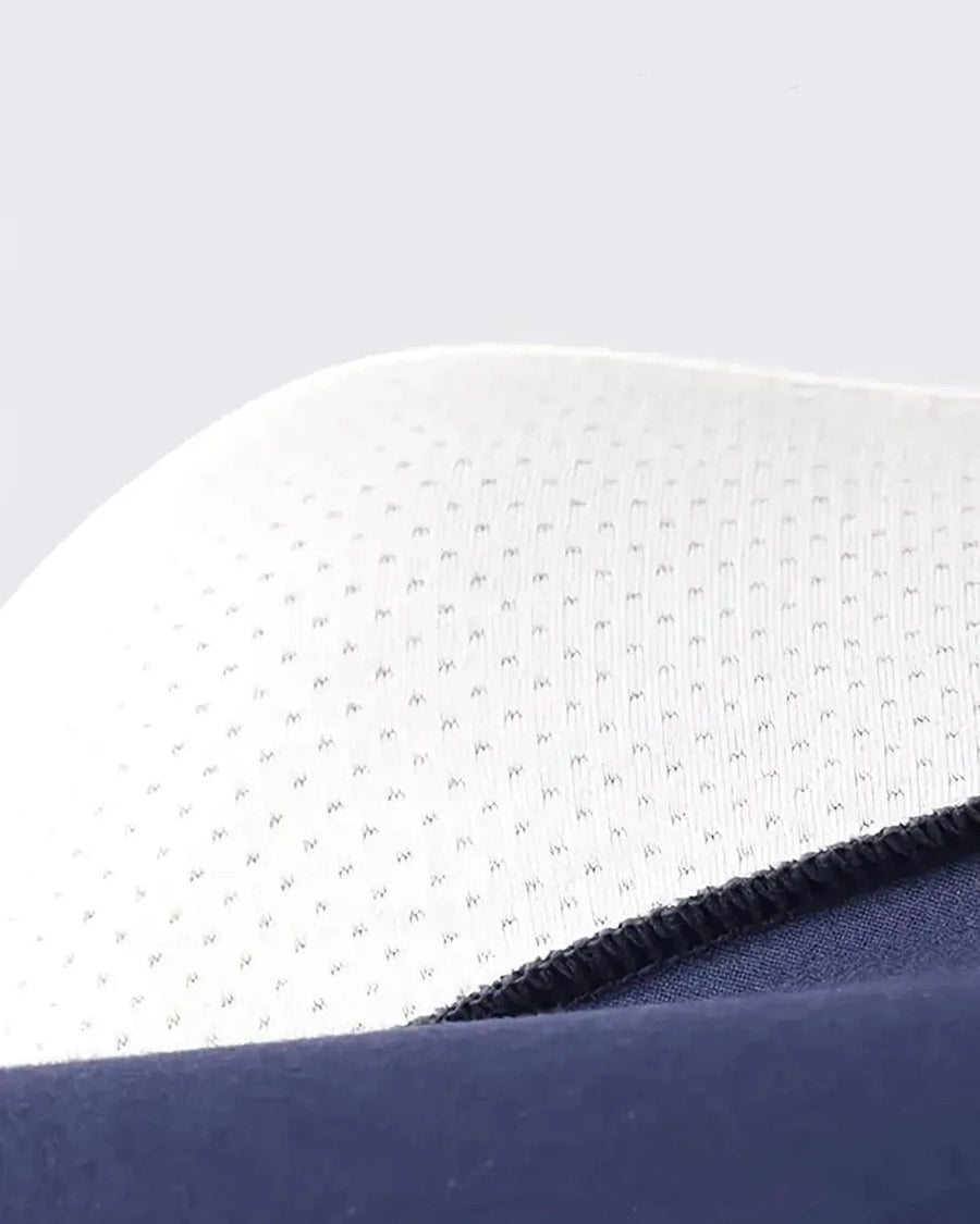 Gladde effen boxershorts heren – de geperforeerde binnenvoering