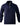 Maglione mezza zip a trecce blu navy, vista frontale
