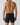 Boxer long homme en bambou taille moyenne – porté, vue de dos