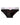 Men's Low-Rise Cotton Briefs in Colours – black brief, front view
