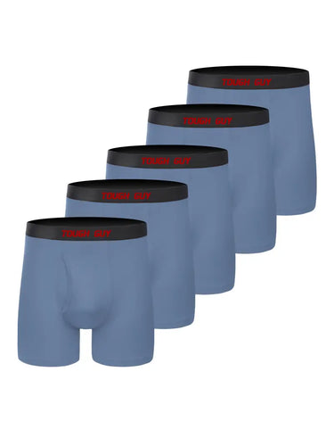 SET DI 5 BOXER DA UOMO SPORTIVI IN COTONE E CONFORTEVOLI
