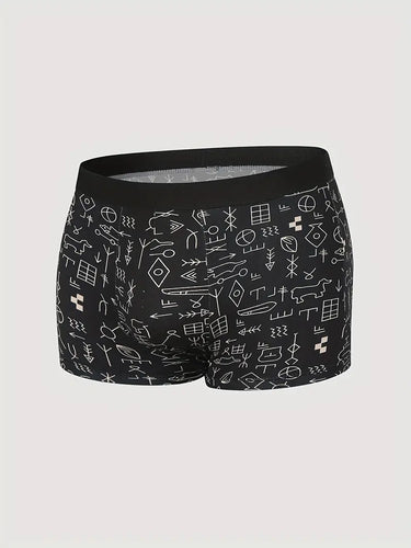 BOXER DA UOMO TRASPIRANTI CON STAMPA