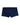 Men's Seamless Stretch Cotton Boxer Briefs – navy boxer, front
