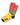 Men's Colour-Printed Christmas Socks – tree on yellow design