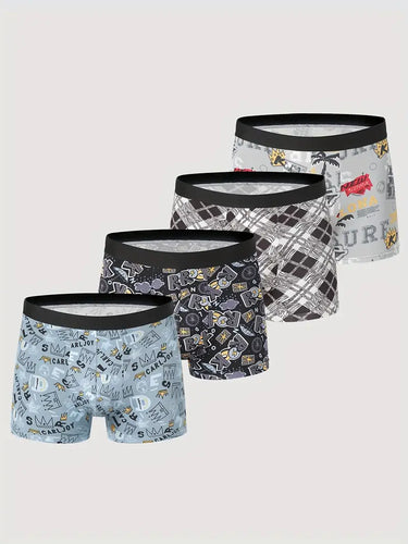 BOXER DA UOMO TRASPIRANTI CON STAMPA