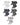 Men's Thin Ankle Socks – pack of 5 pairs, 1x white + 1x black + 1x navy blue + 1x charcoal + 1x light grey